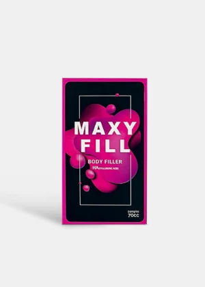 MAXY FILL is a body filler that adds volume to the breasts and buttocks and creates an overall natural contour.