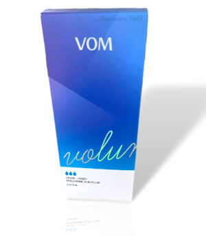 Vom Volume is a biphasic, multi-layered and polymeric hyaluronic acid filler indicated for deep facial contouring of the cheekbones, chin, nose and jawline.